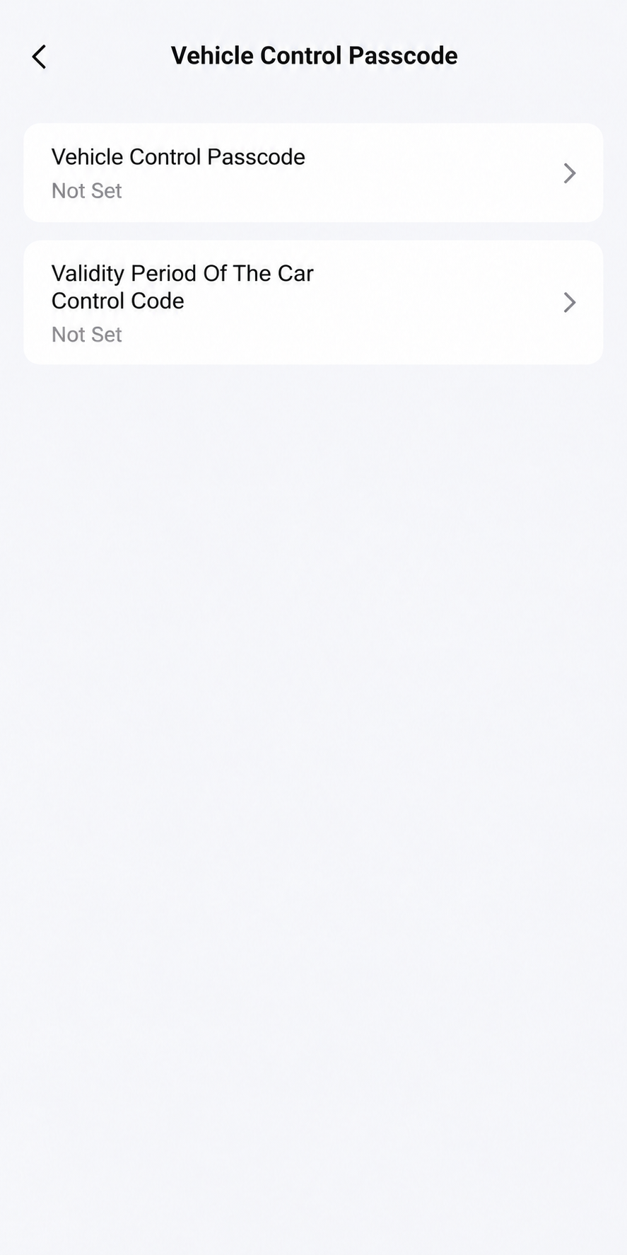 Choose The Passcode Setting
