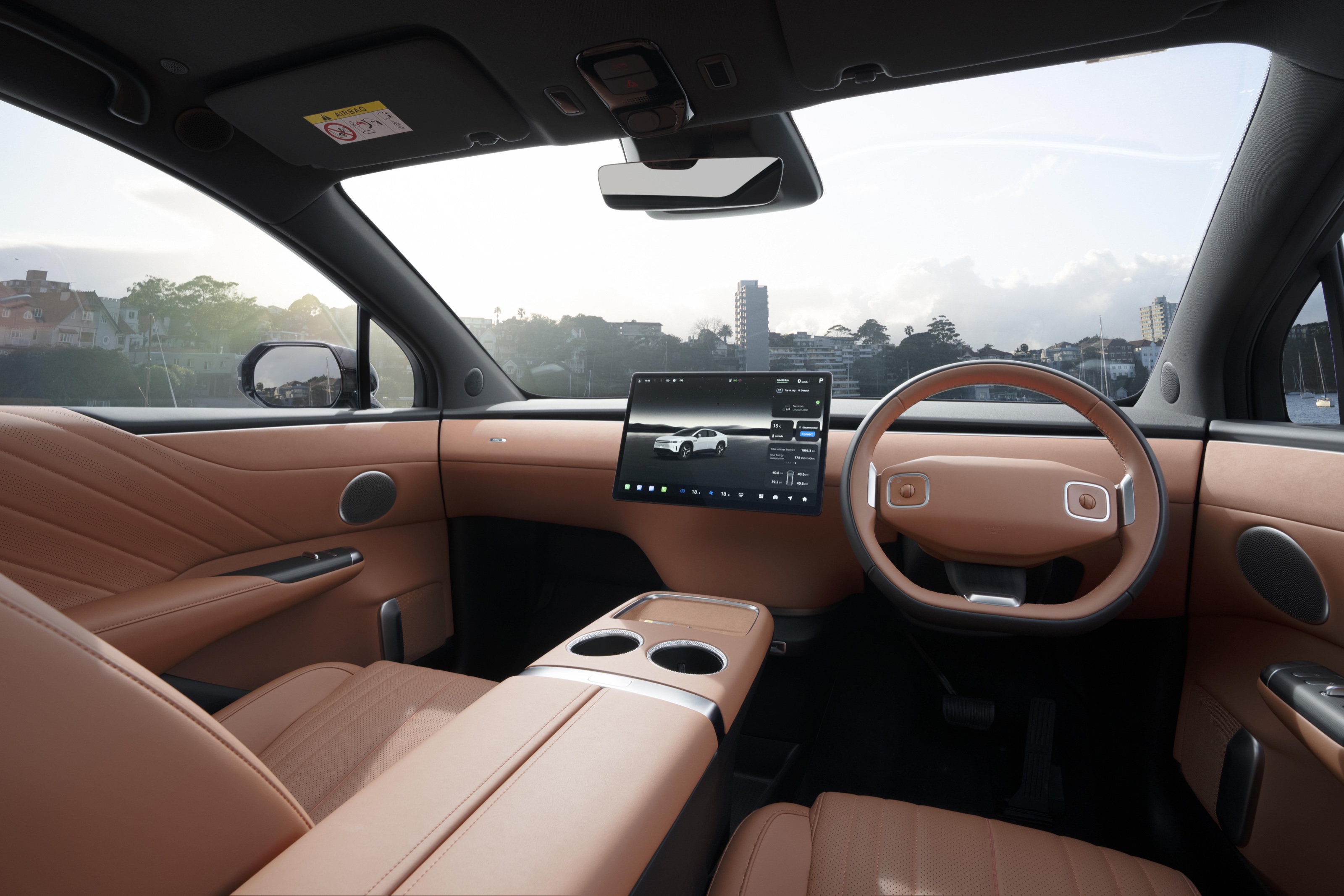 DEEPAL E07 cabin and centre screen
