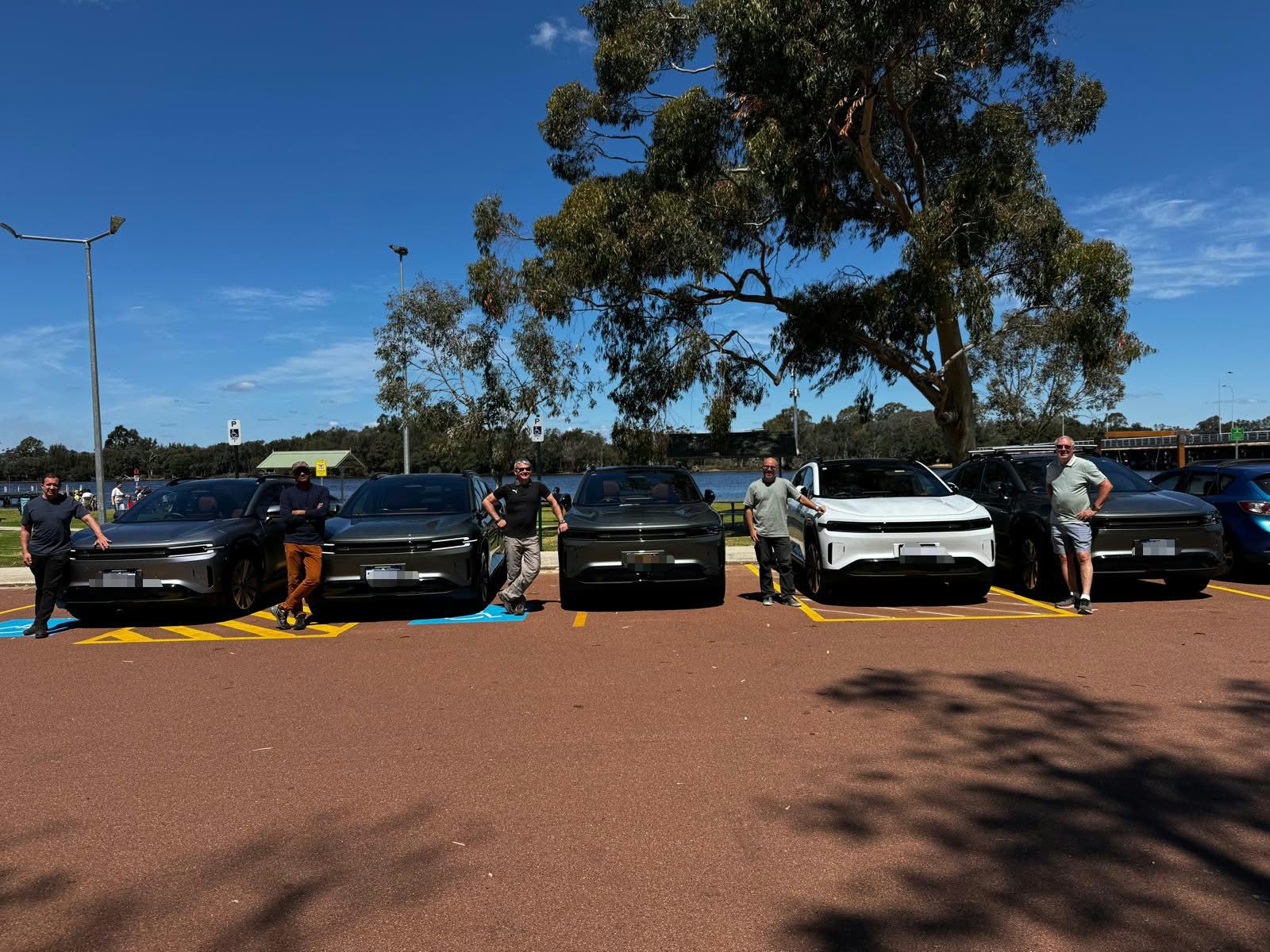 DEEPAL E07 lineup at the first WA owners meetup in Bayswater