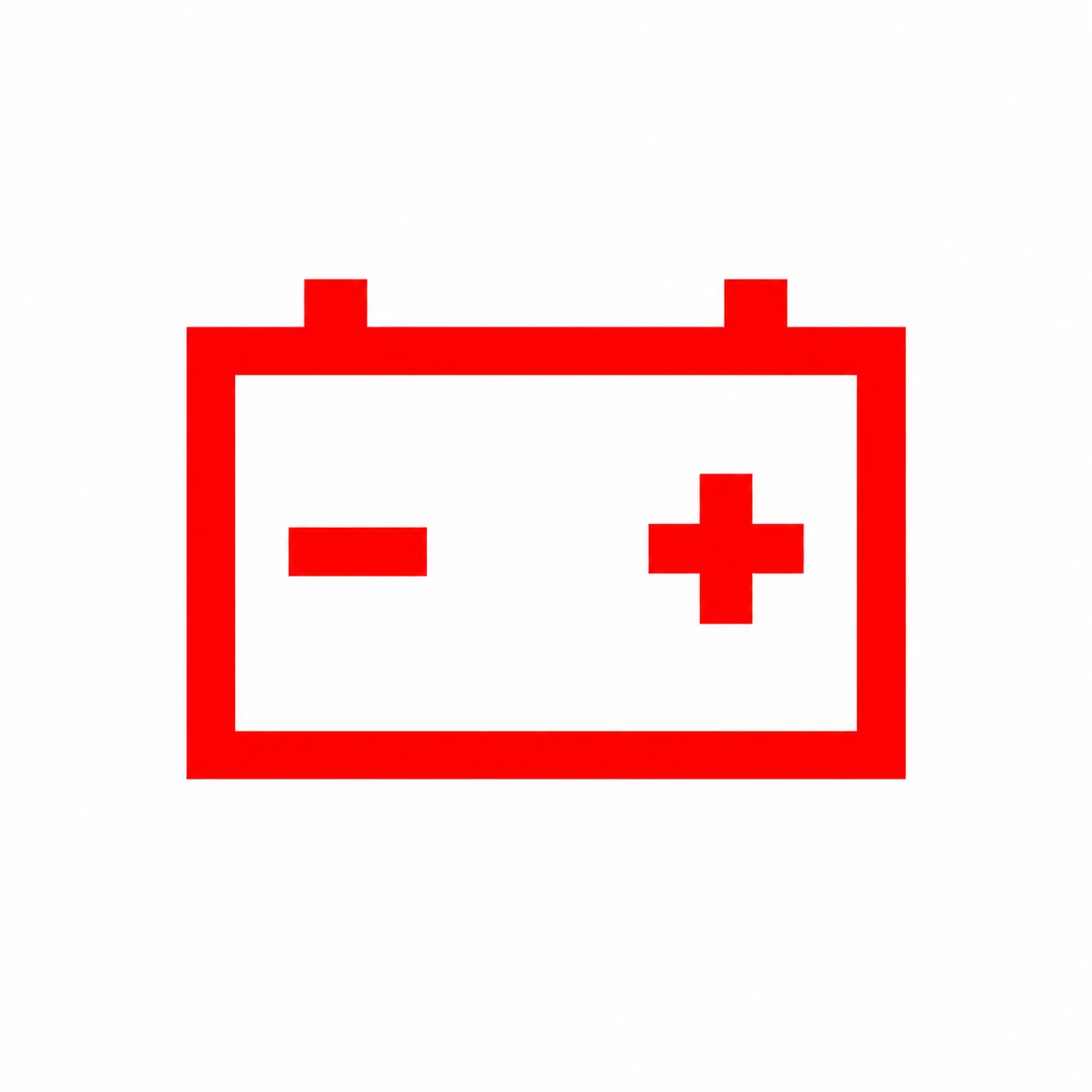 Storage Battery Warning