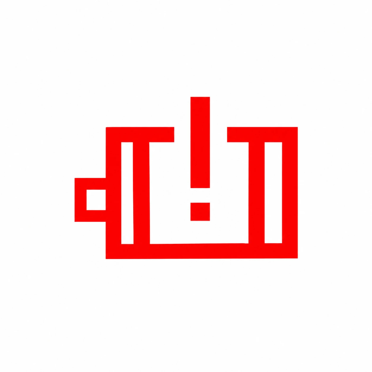 Drive Motor Warning